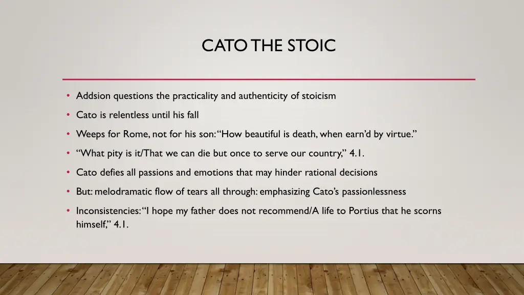 cato the stoic