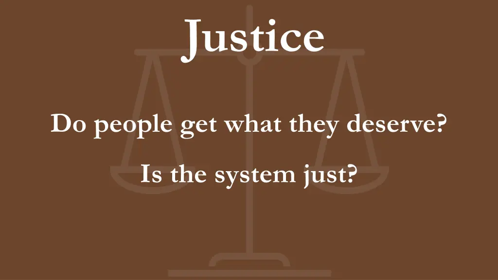justice