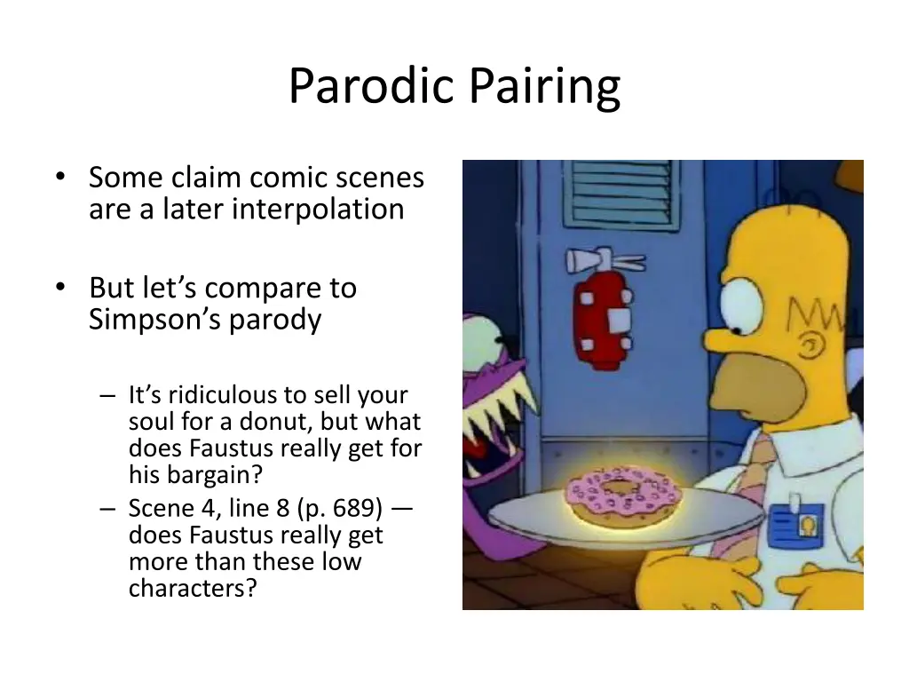 parodic pairing