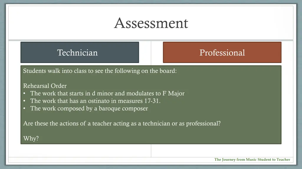 assessment