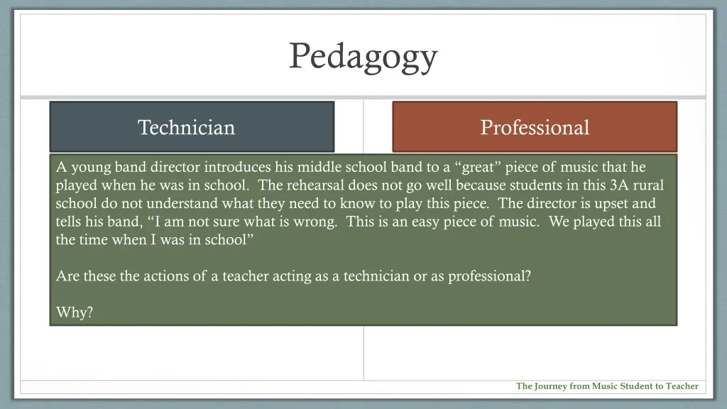 pedagogy