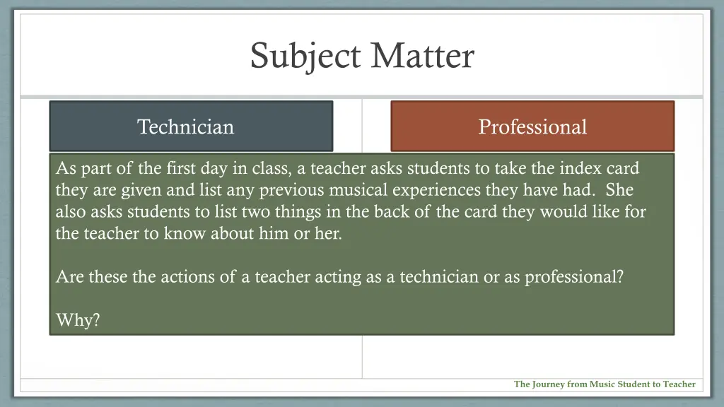 subject matter