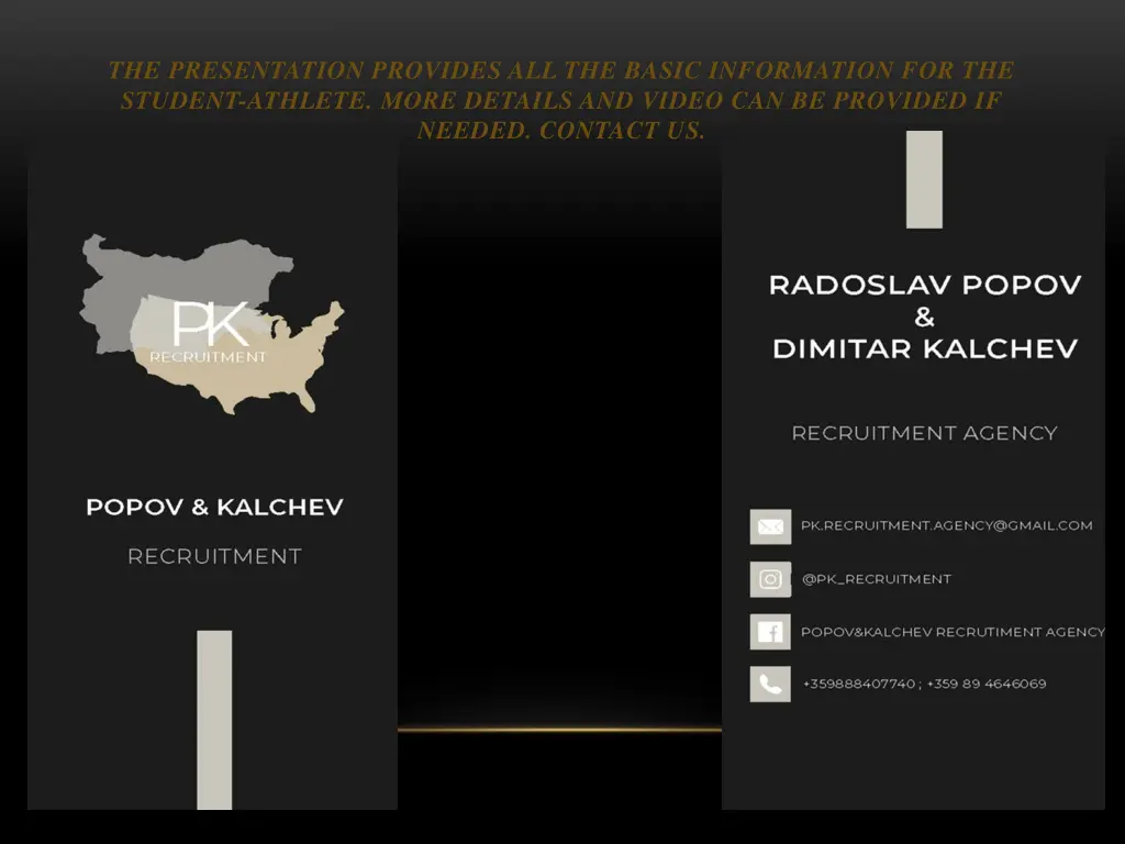 the presentation provides all the basic