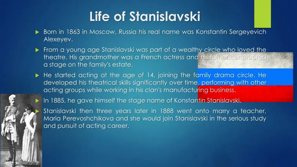 life of stanislavski