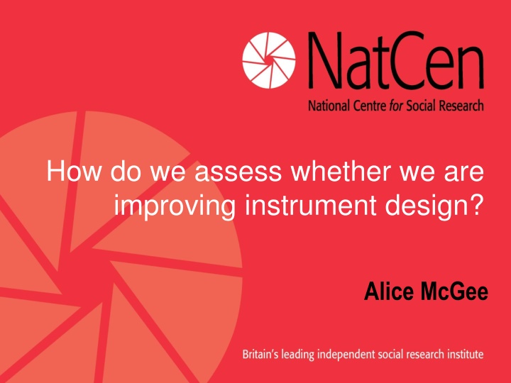 how do we assess whether we are improving