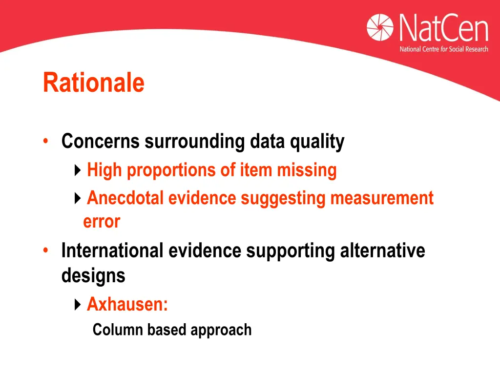 rationale