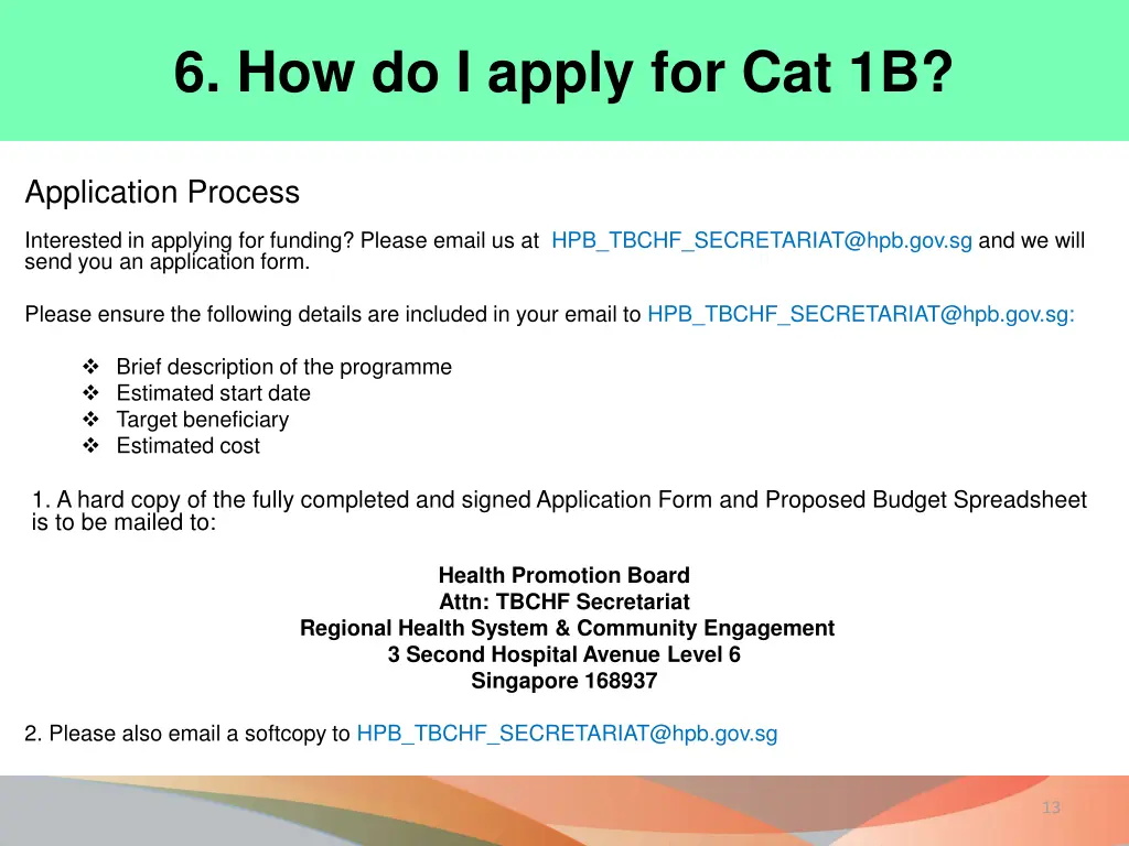 6 how do i apply for cat 1b