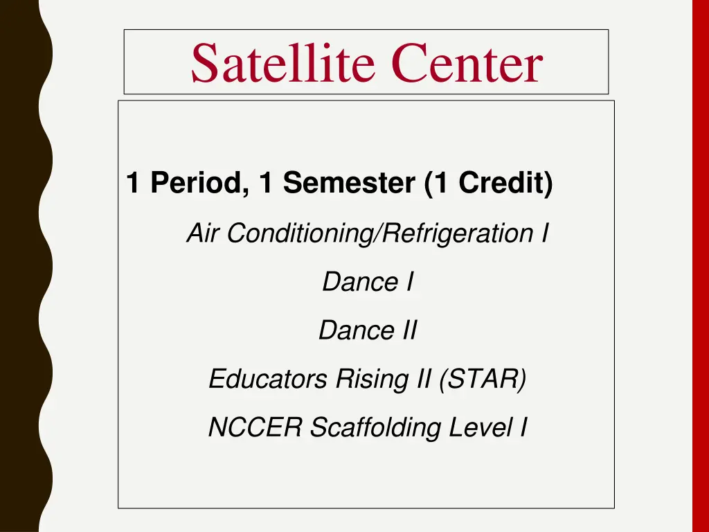satellite center