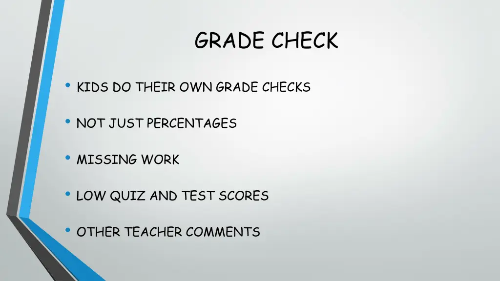 grade check