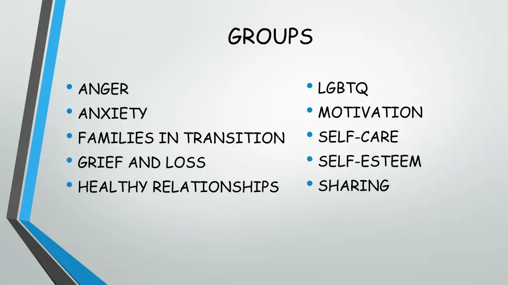 groups