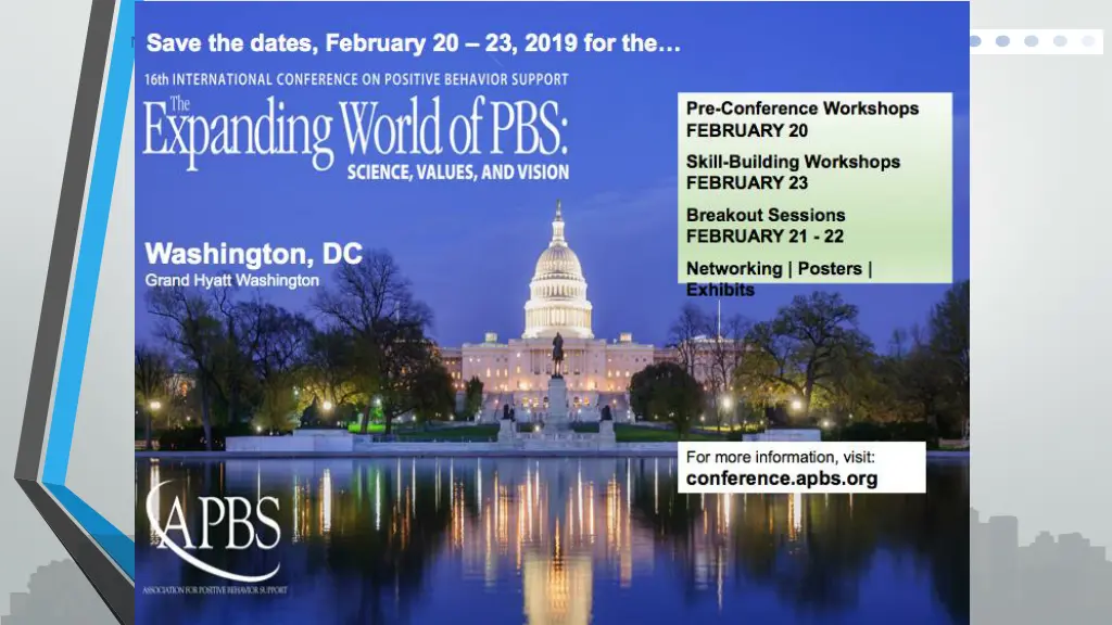 national pbis leadership forum october 4 5 2018 1