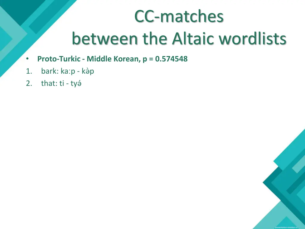 cc matches 2