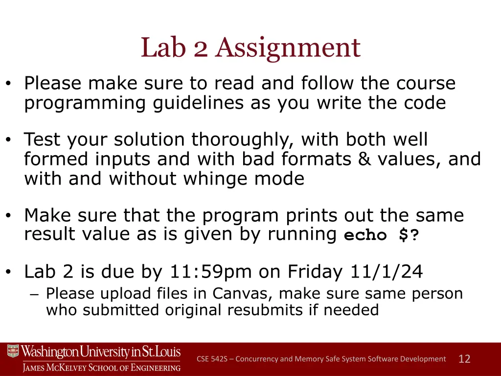 lab 2 assignment