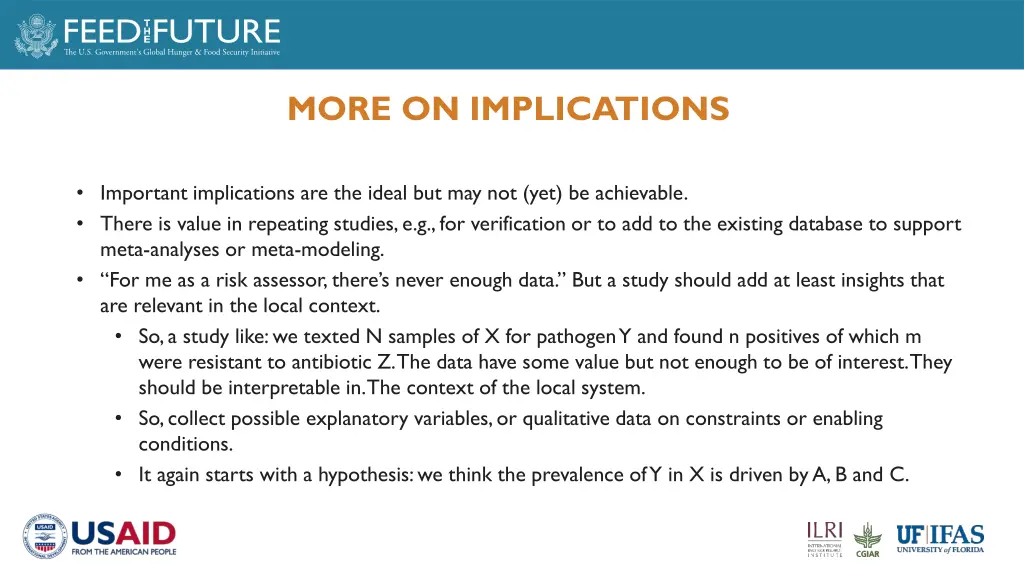 more on implications