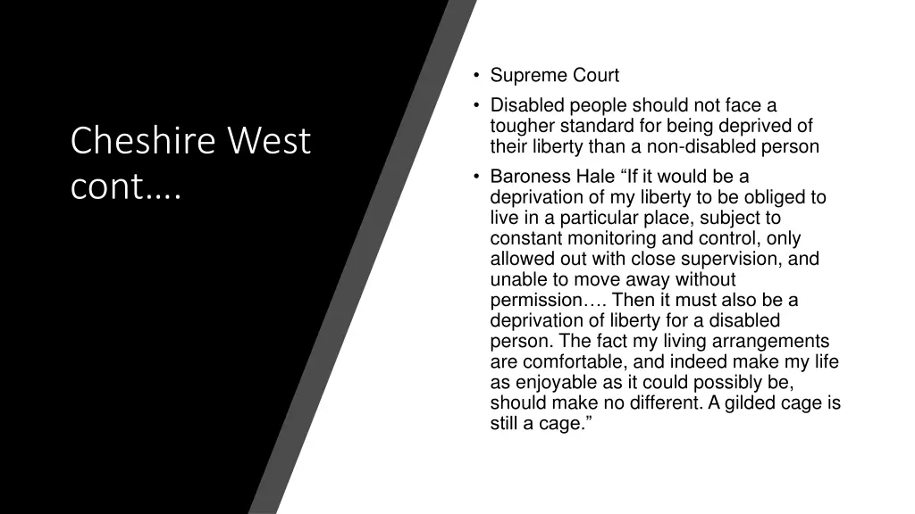 supreme court disabled people should not face