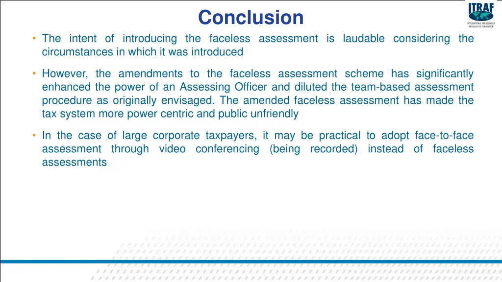 conclusion