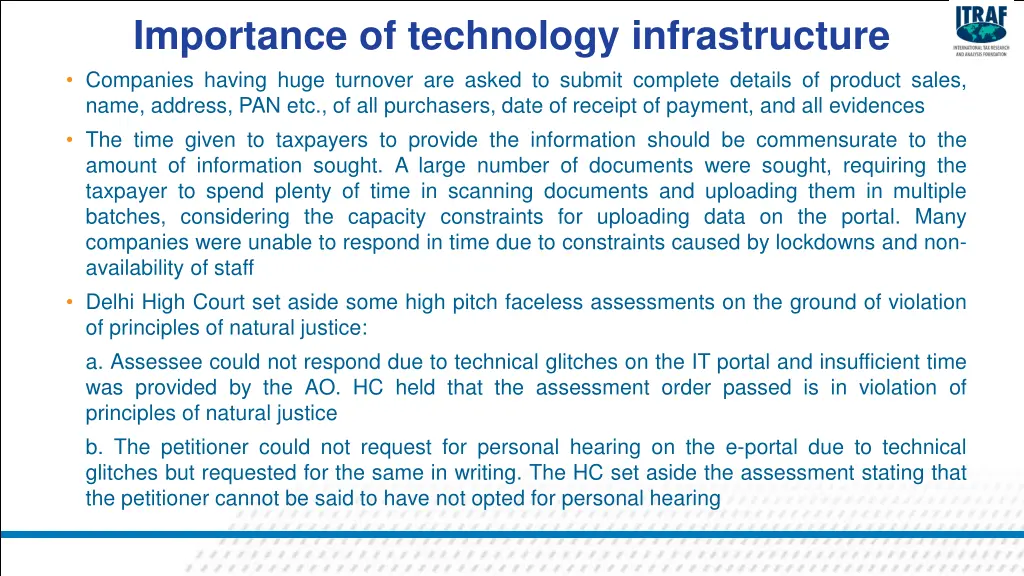 importance of technology infrastructure companies