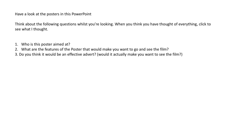 have a look at the posters in this powerpoint