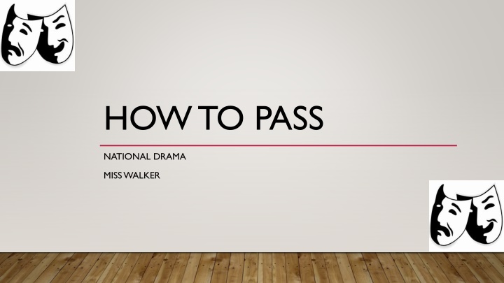 how to pass