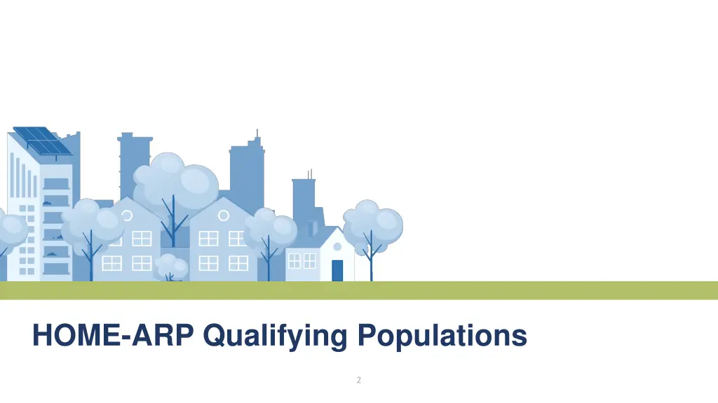 home arp qualifying populations