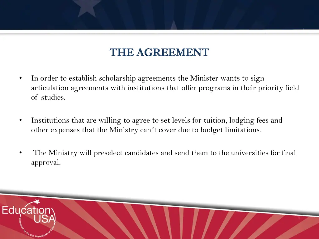 the agreement the agreement