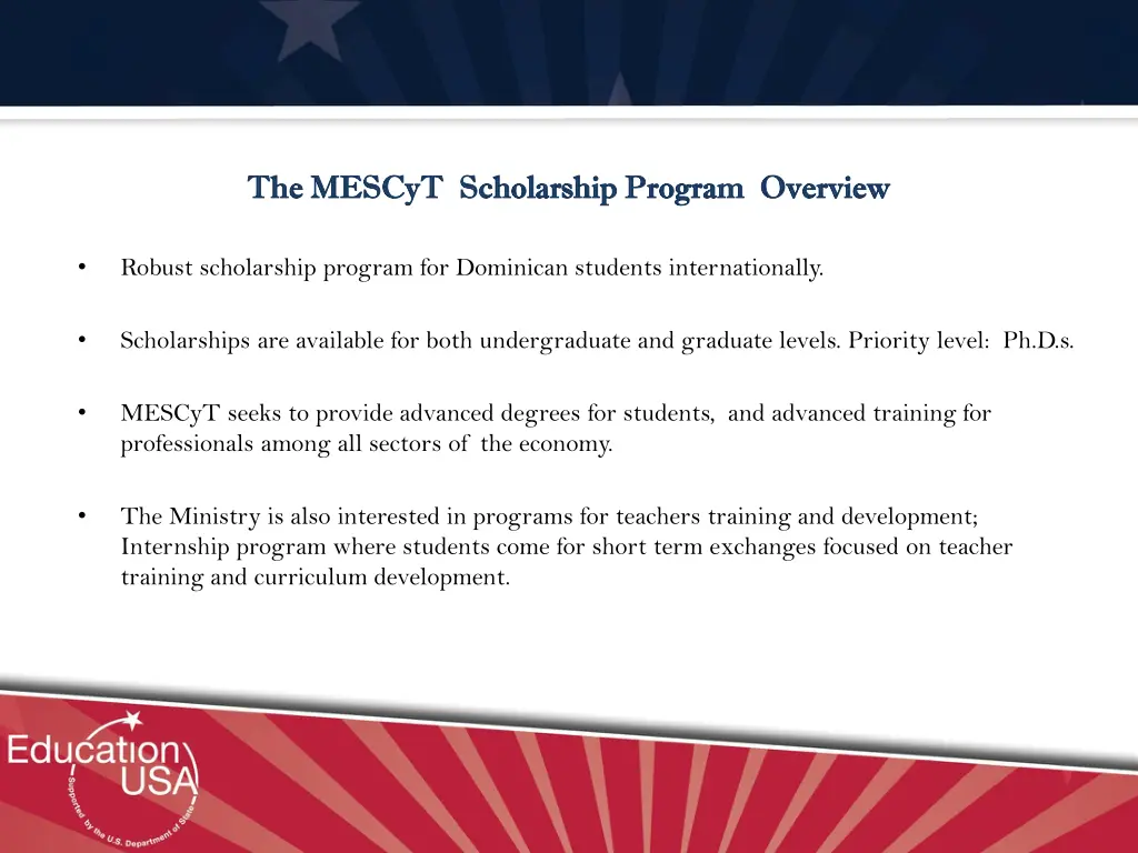 the the mescyt mescyt scholarship