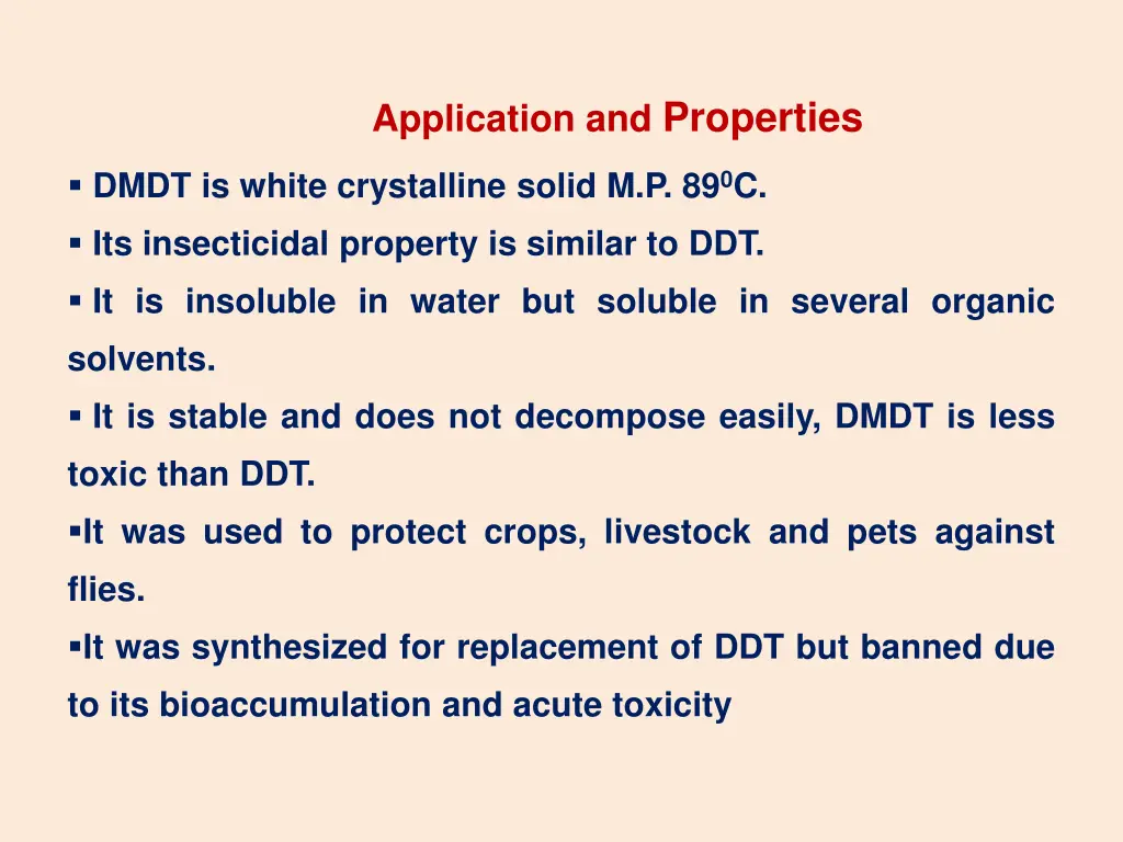 application and properties 1