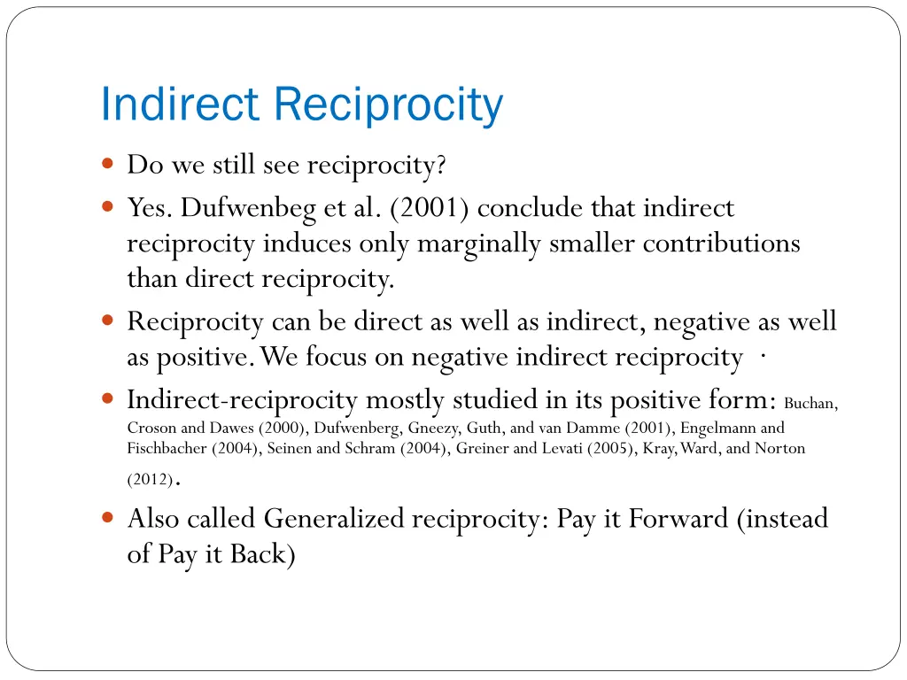 indirect reciprocity