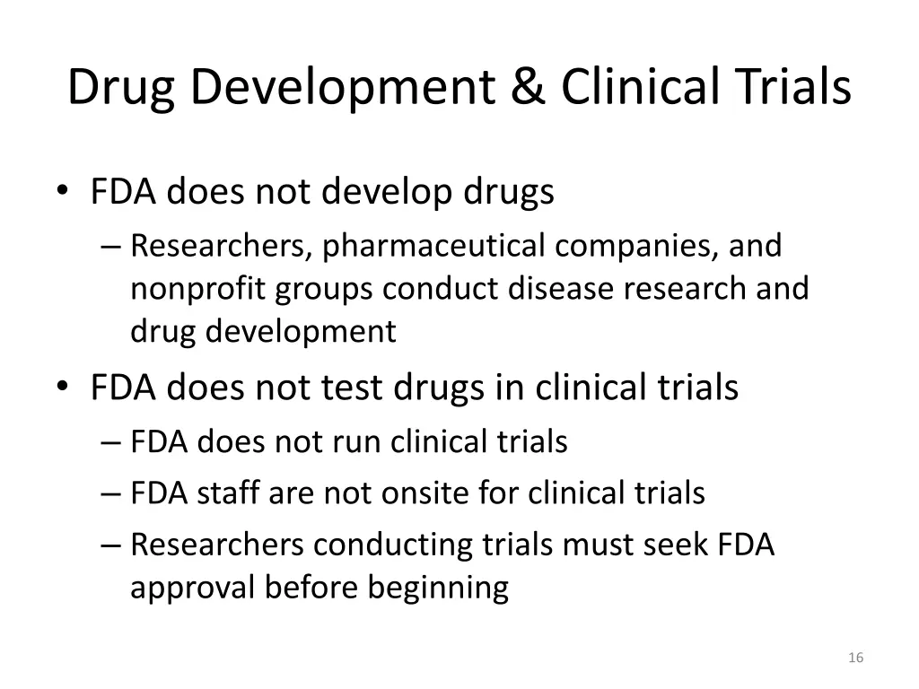 drug development clinical trials