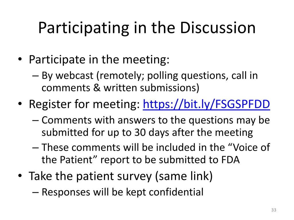 participating in the discussion