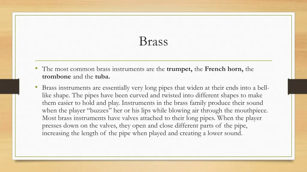 brass
