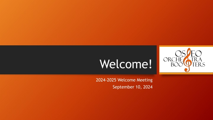 welcome