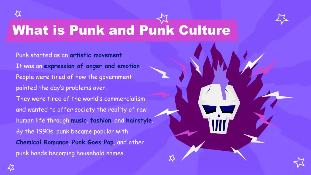 what is punk and punk culture
