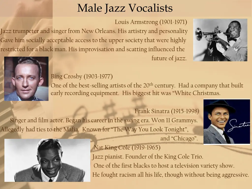 male jazz vocalists
