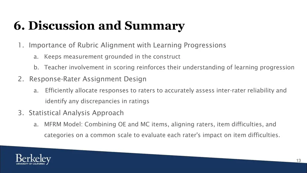 6 discussion and summary