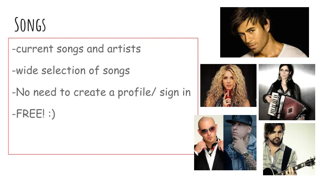 songs current songs and artists