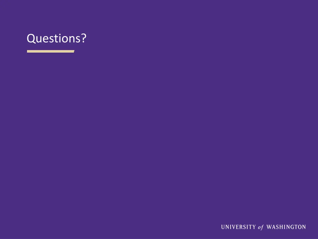 questions