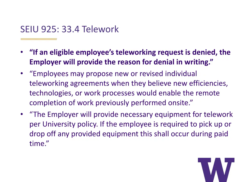seiu 925 33 4 telework