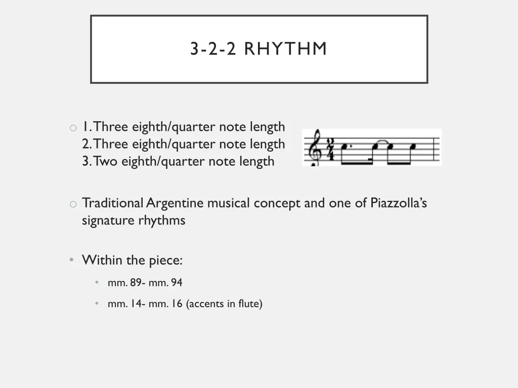 3 2 2 rhythm
