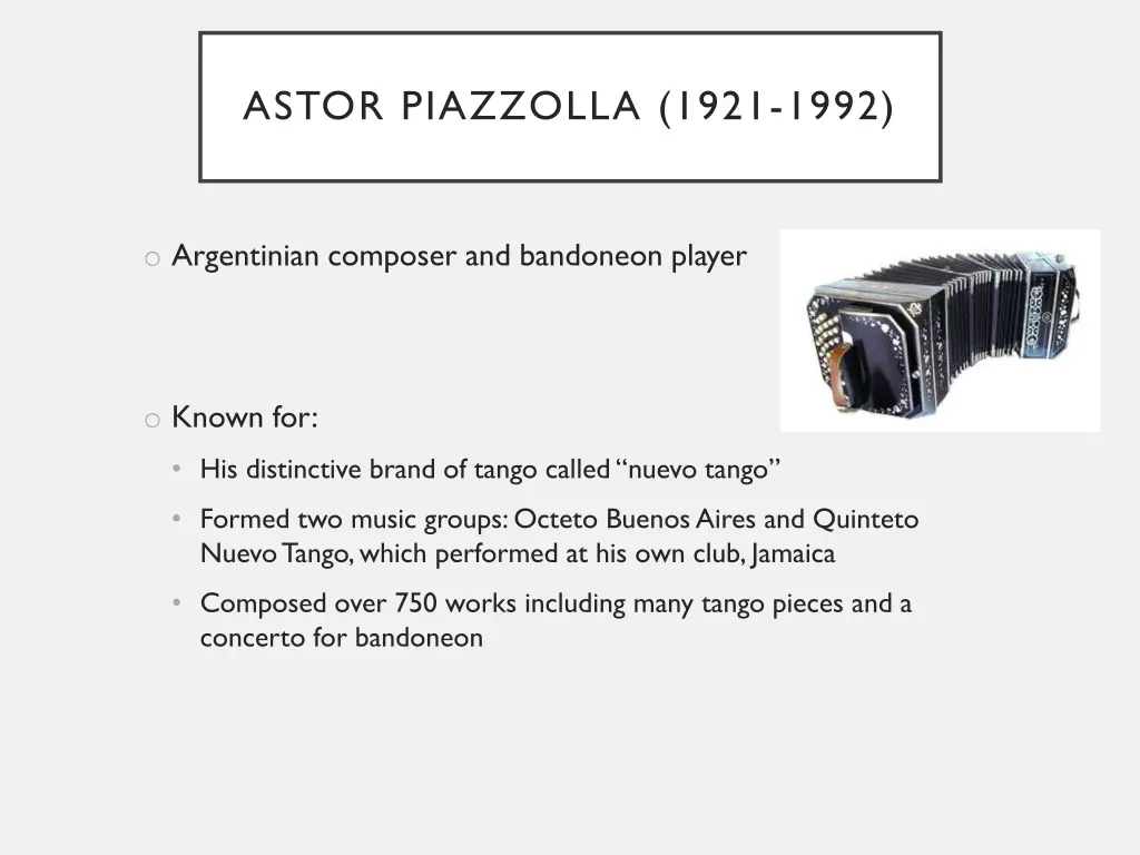 astor piazzolla 1921 1992