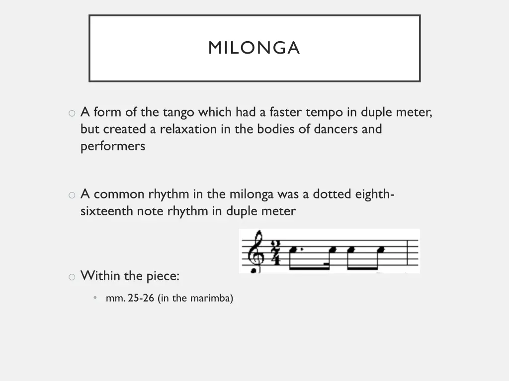 milonga
