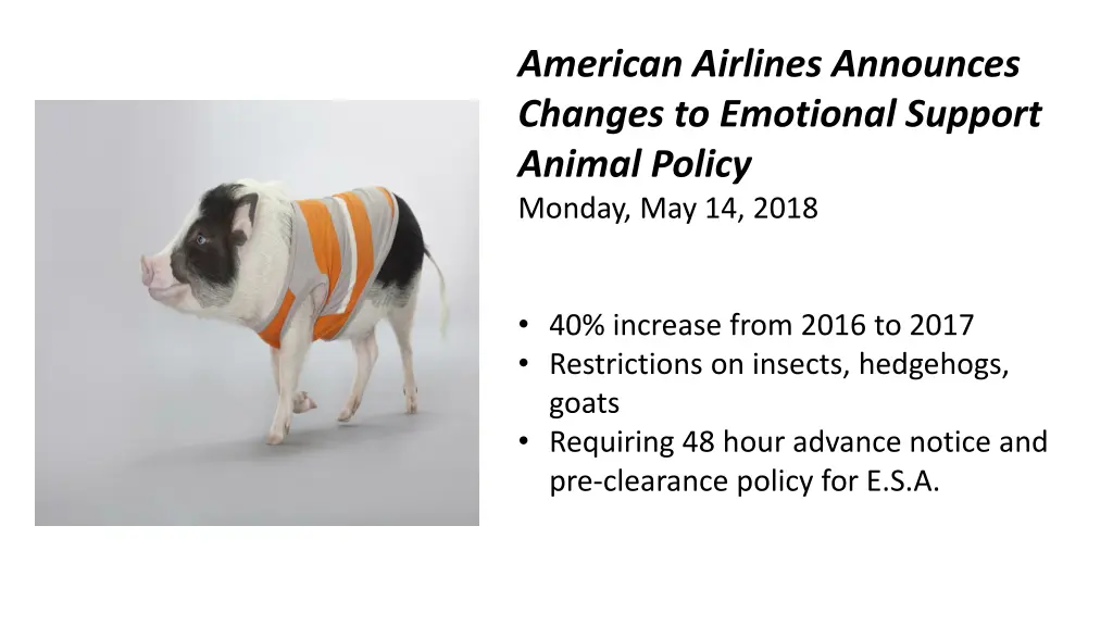 american airlines announces changes to emotional