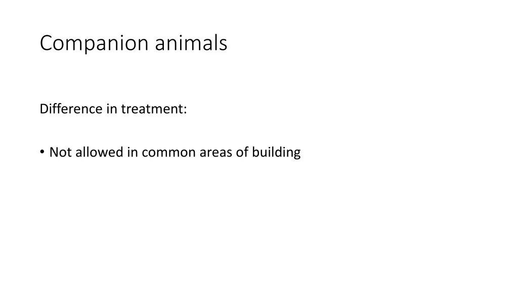 companion animals 1
