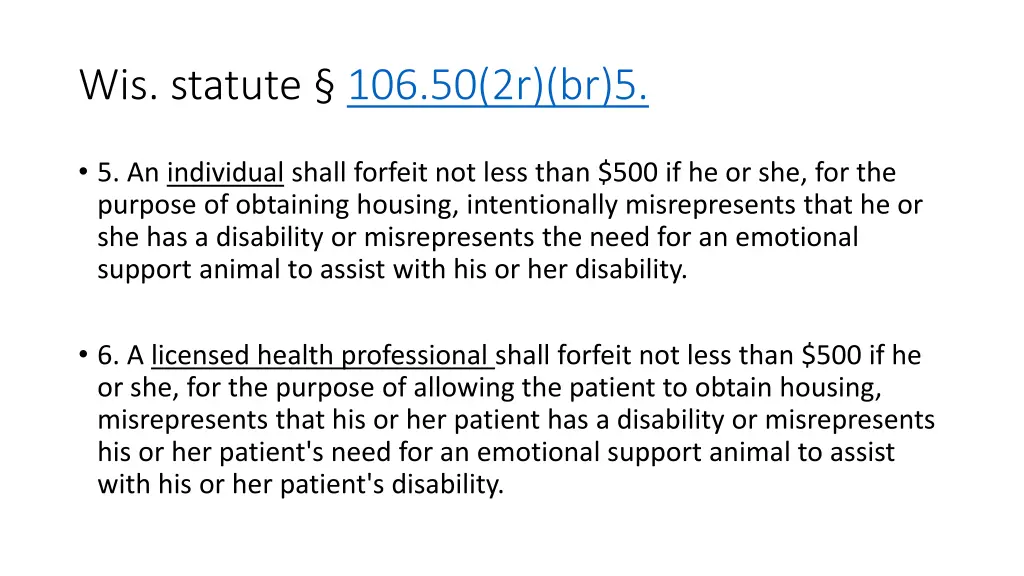 wis statute 106 50 2r br 5