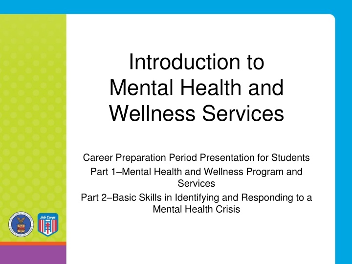 introduction to mental health and wellness