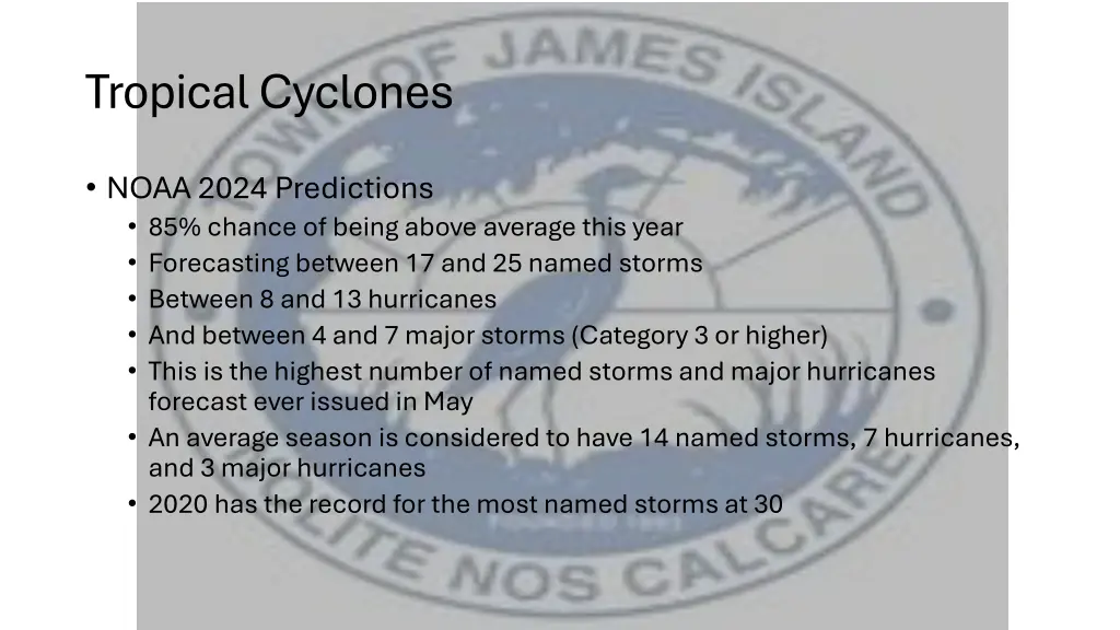 tropical cyclones 2