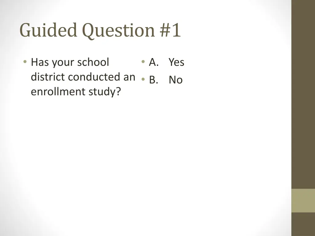 guided question 1
