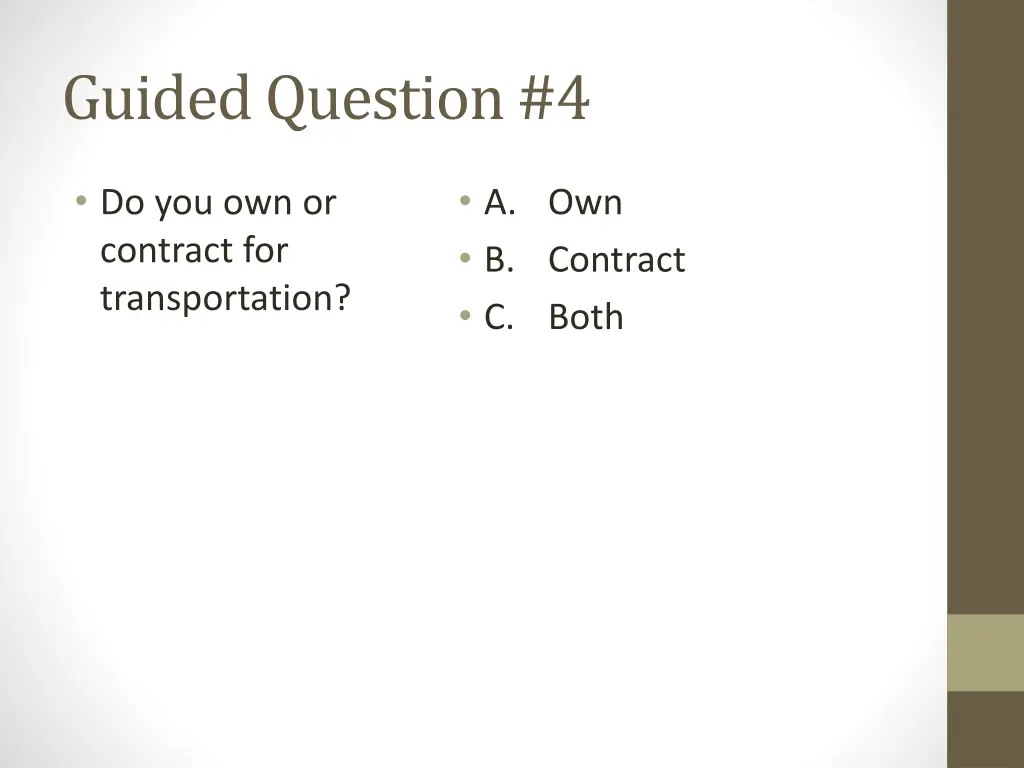guided question 4