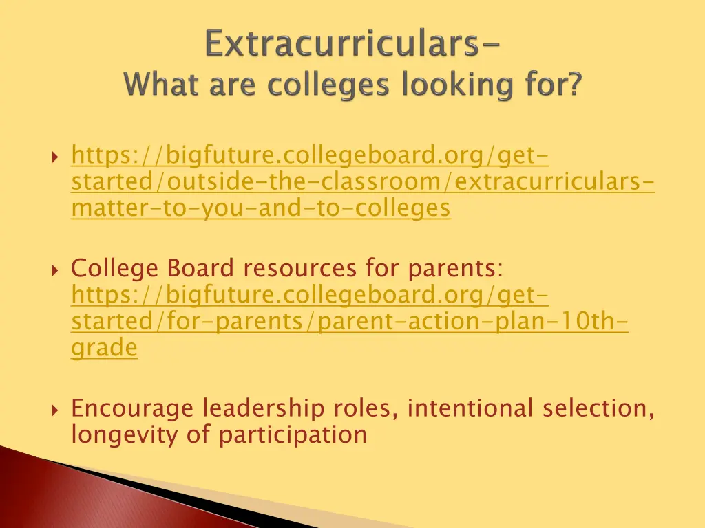 https bigfuture collegeboard org get started