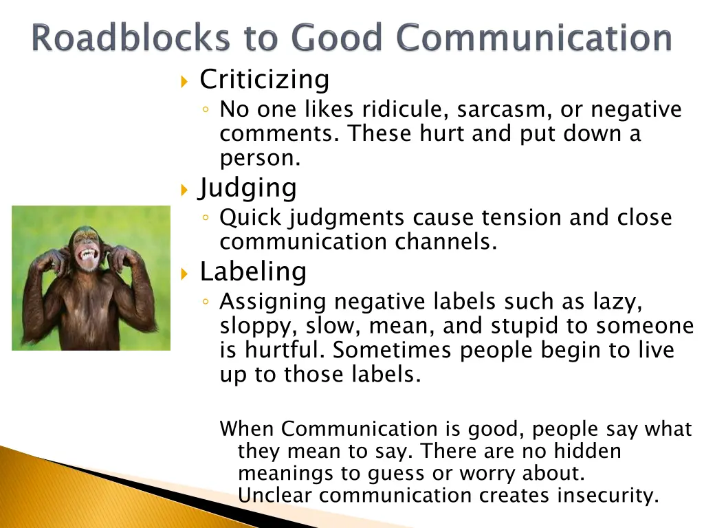 criticizing no one likes ridicule sarcasm